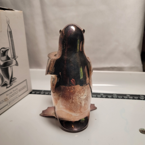 Restoration Hardware Penguin Candle Bearer. (497) - Picture 5 of 10